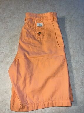 Vineyard Vines Peach-Orange Chino Shorts